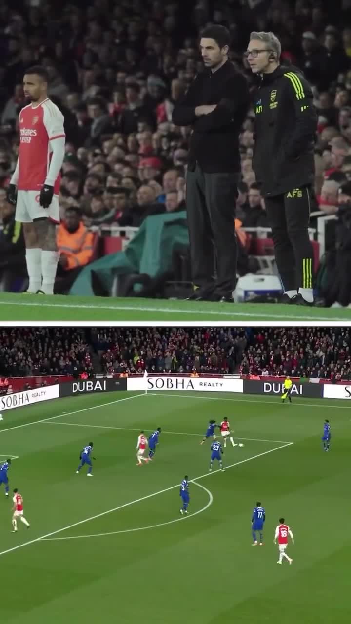 Mikel Arteta was visibly stunned after Ben White’s stunning goal against Chelsea