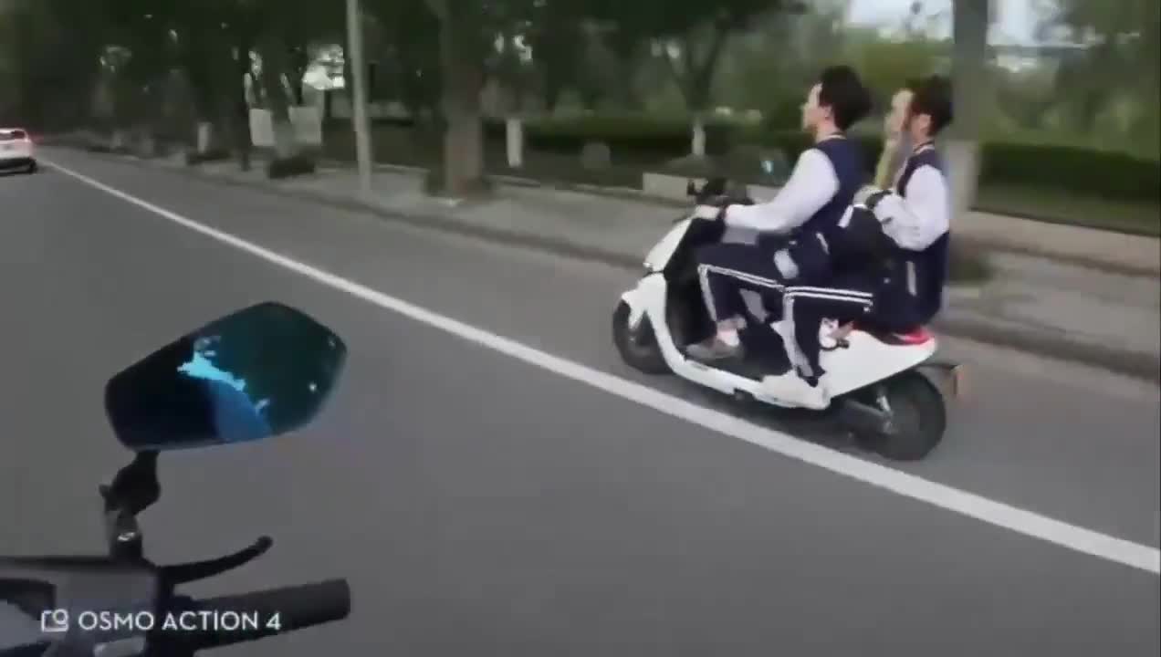 Pay attention to the road