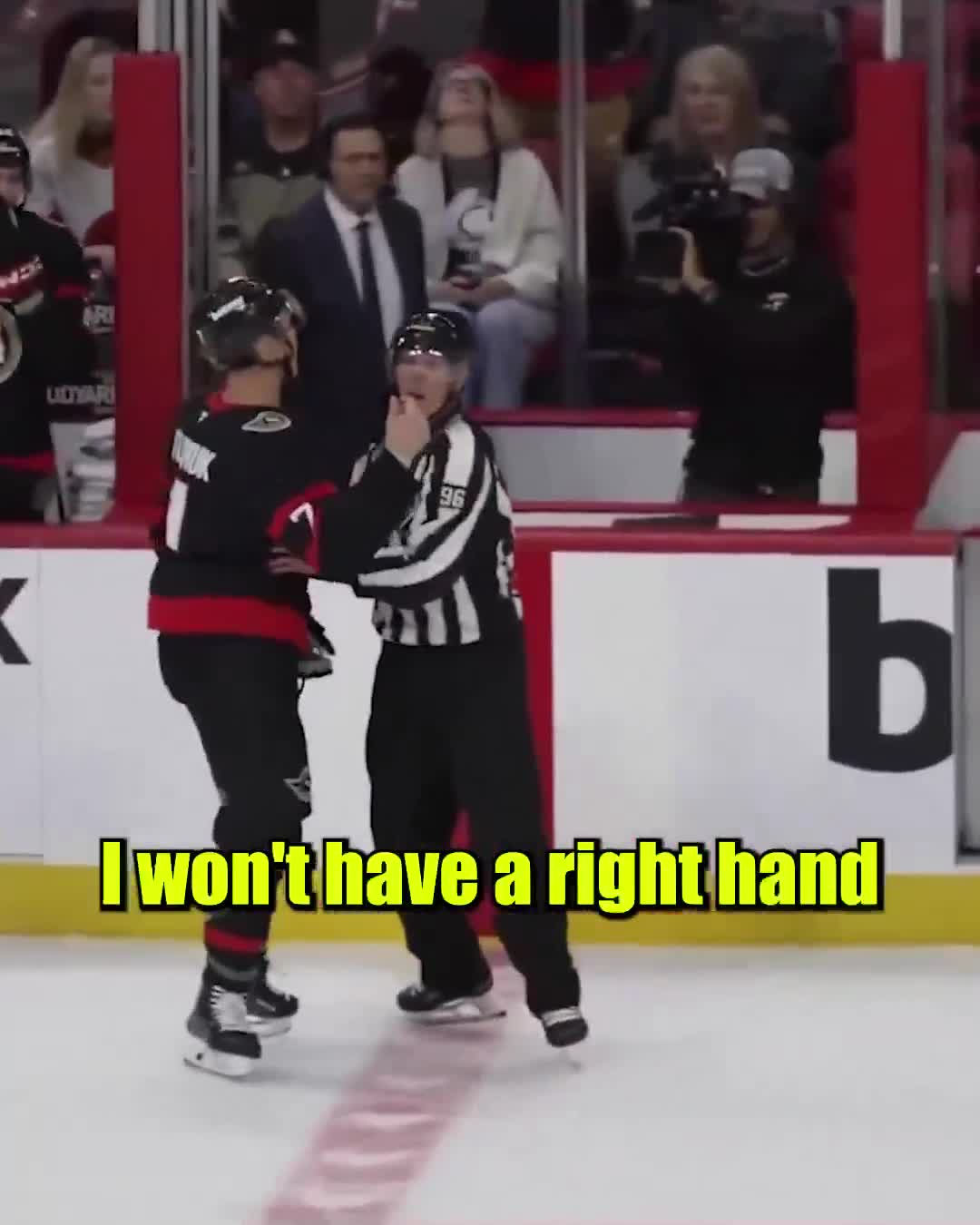 Brady Tkachuk’s first thought after his broken thumb was to go after the Preds with his good hand
