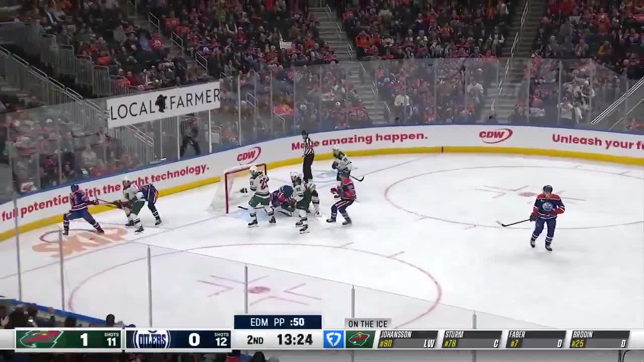 WALLSTEDT WITH A WILD STOP ON HYMAN IN CLOSE