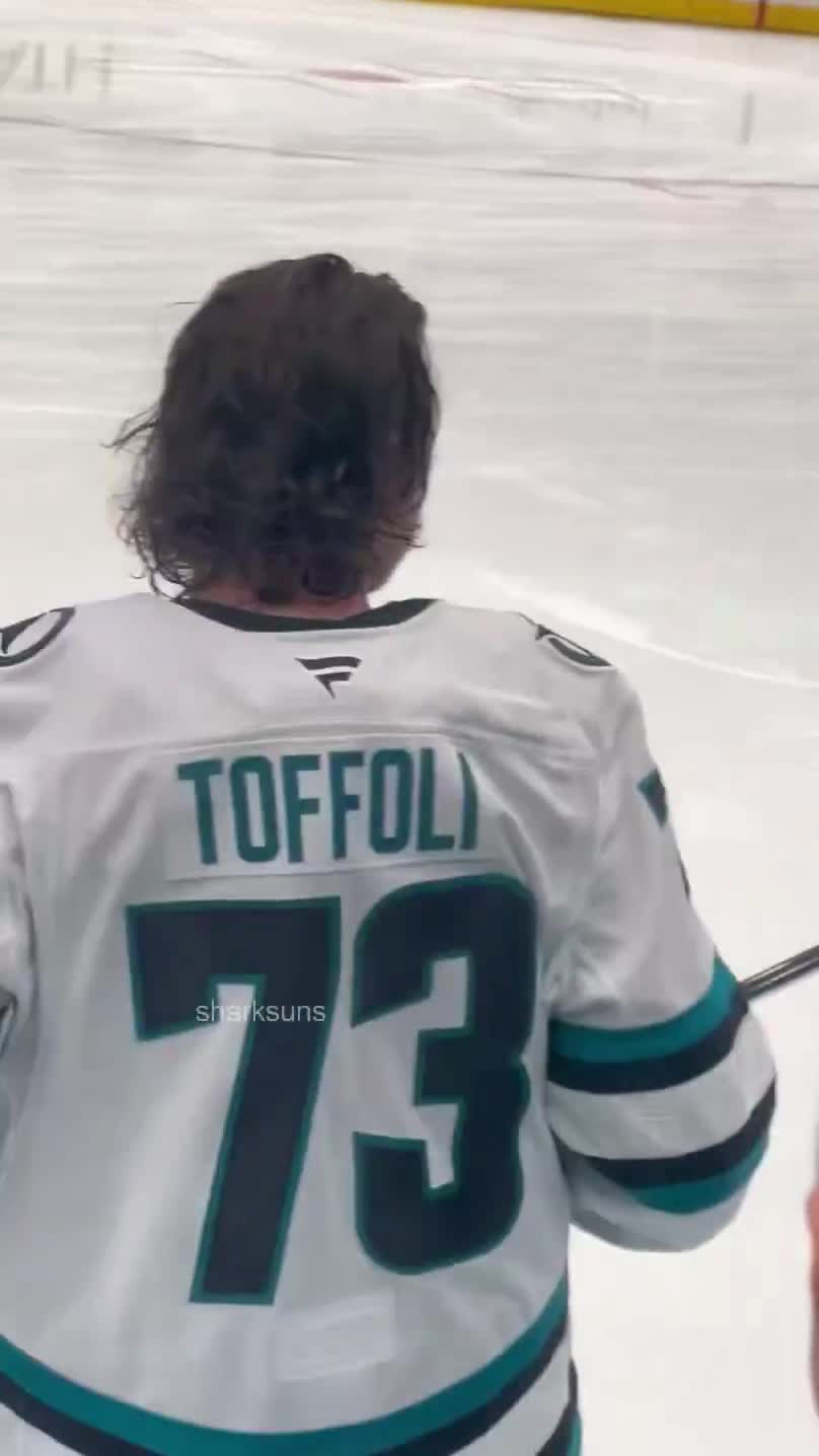toff poking mack in the nose with his stick