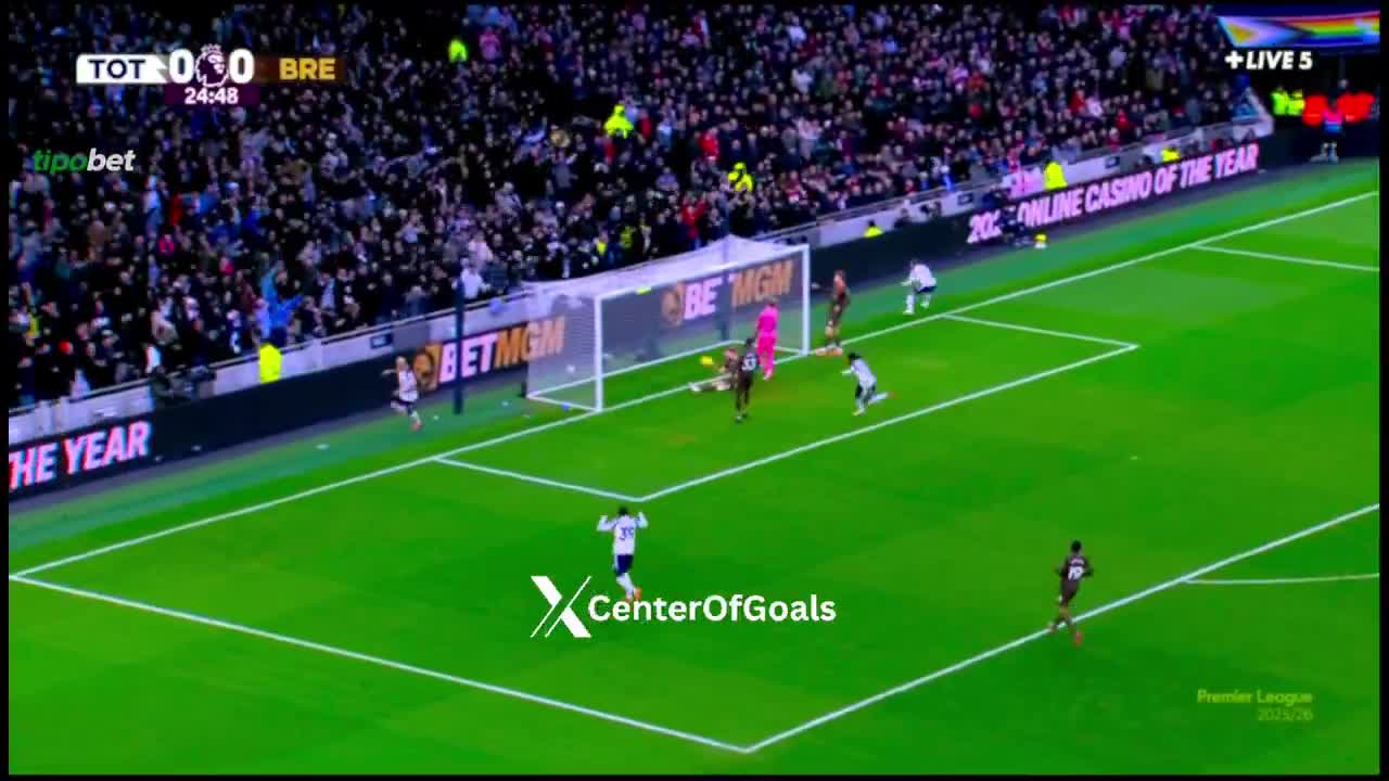 ottenham 1-0 Brentford