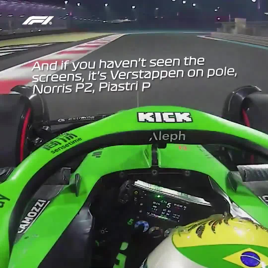 Gabi can't wait to see what happens in Sunday's race!