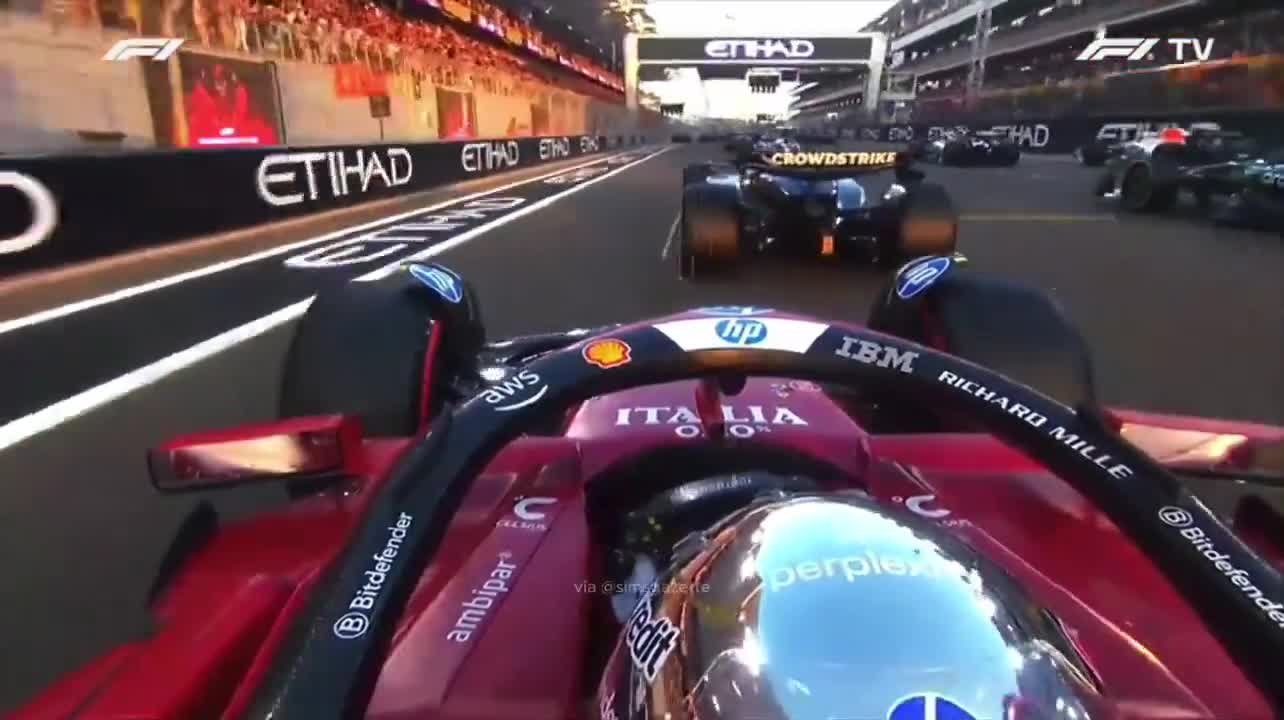 Sir Lewis Hamilton's race start!