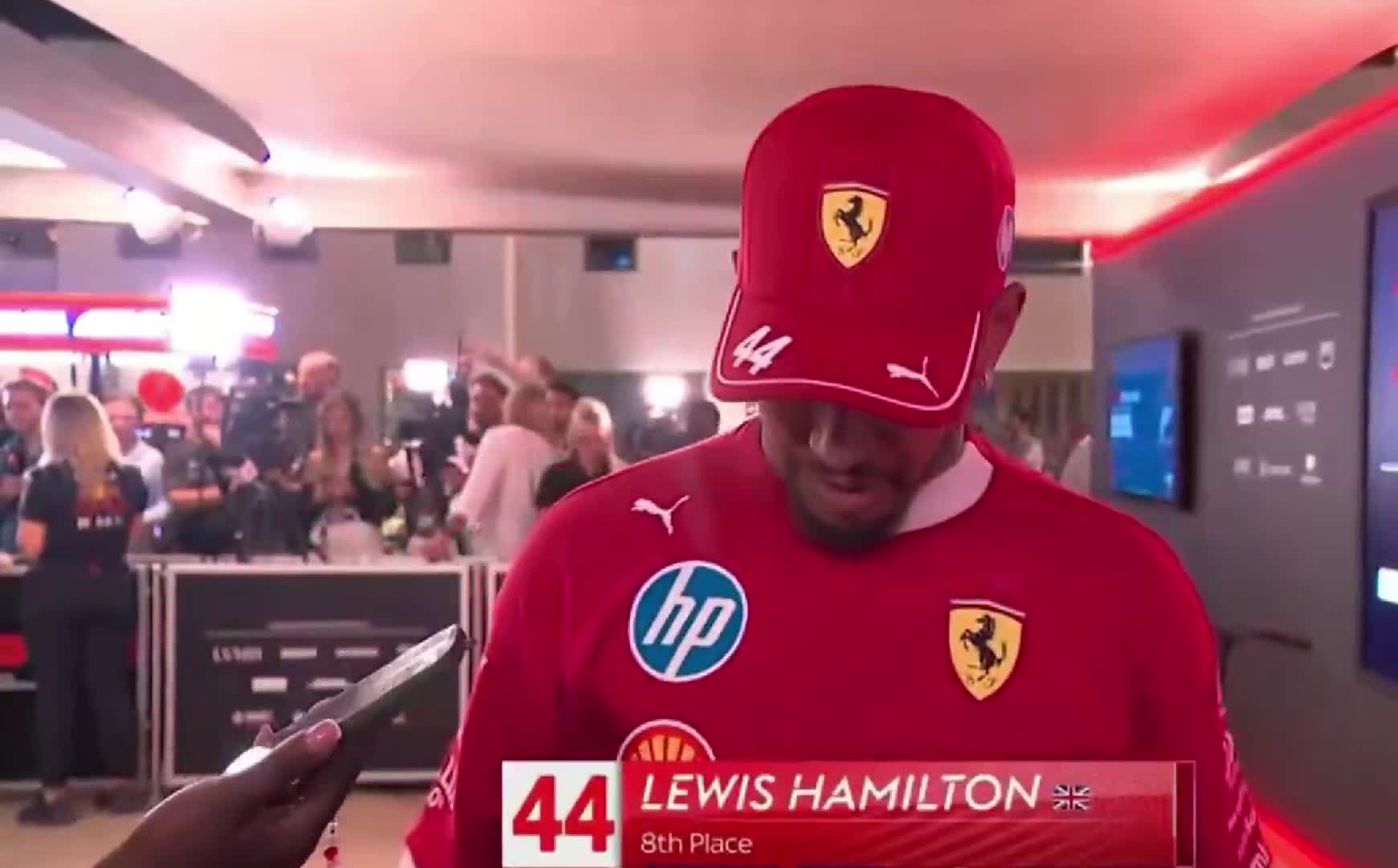 Lewis Hamilton on Lando Norris' WDC. Says he is proud of Lando and shares what he said to him before the race
