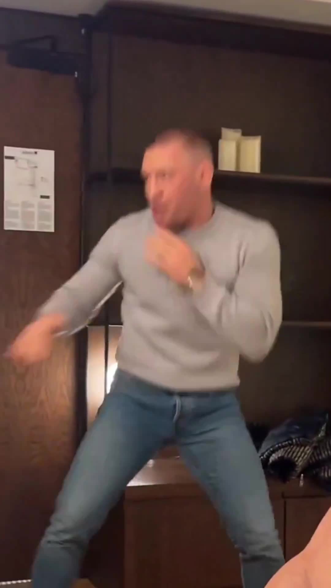 Mike Tyson’s reaction to Conor McGregor giving him a boxing masterclass