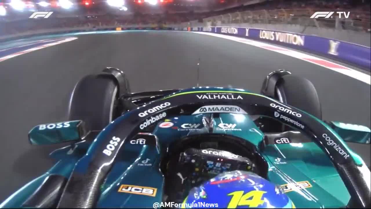 Fernando's post race radio messages