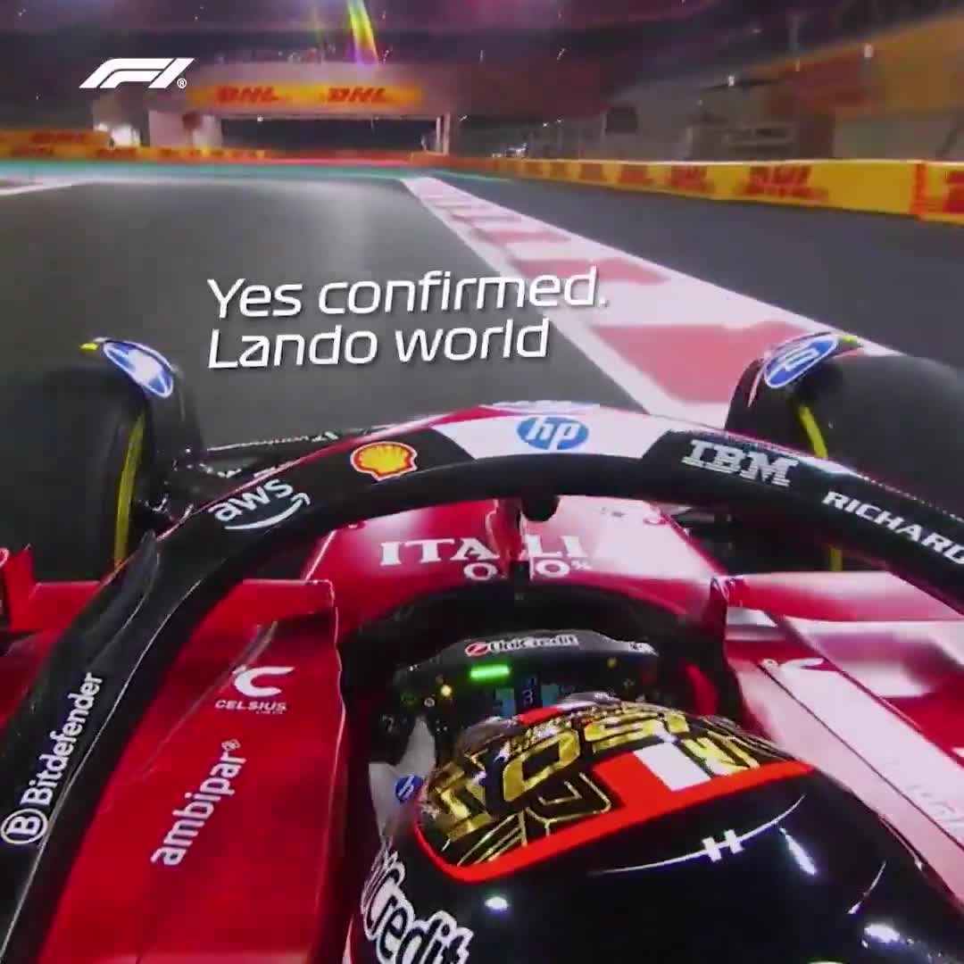 The drivers shared their congratulations to the World Champion over the radio