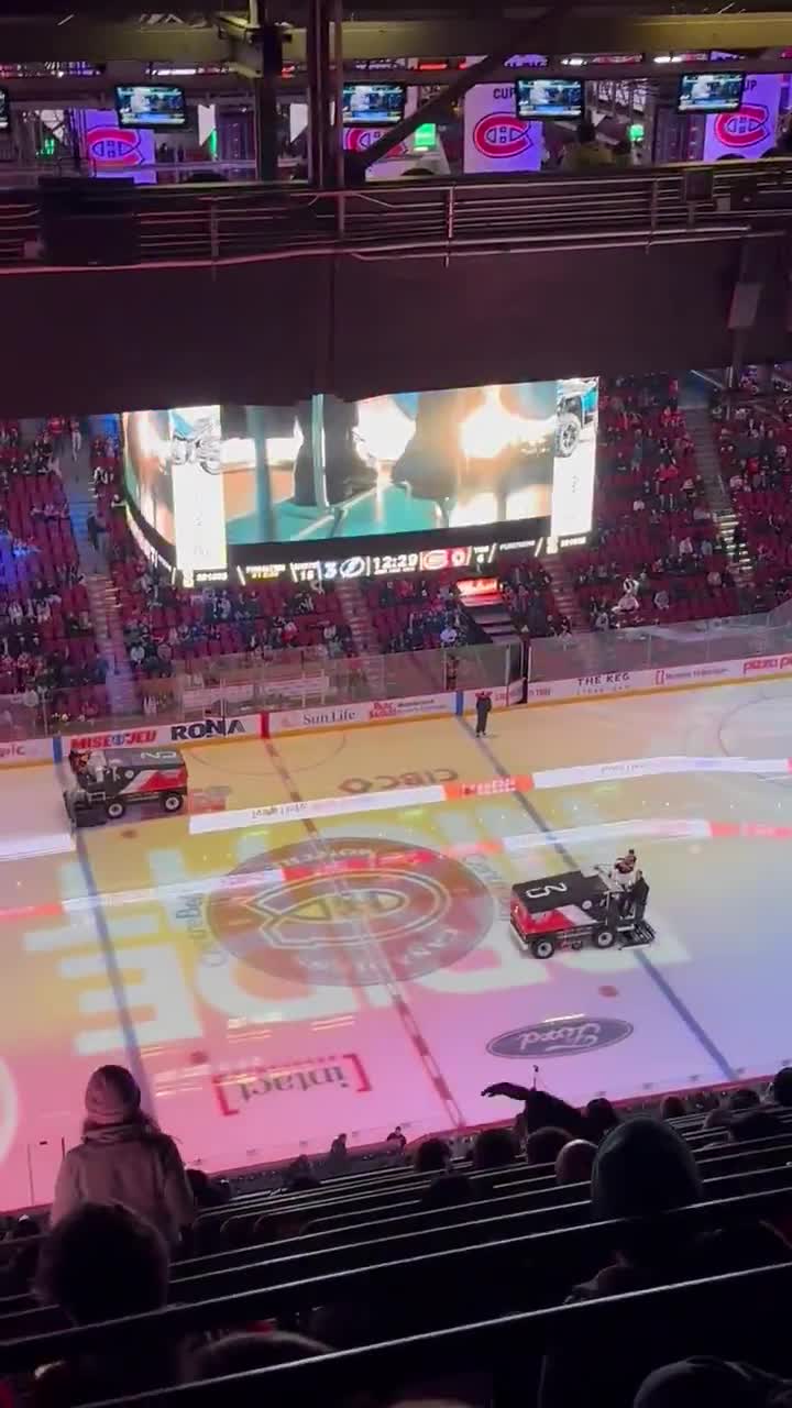 They showed Heated Rivalry Trailer at the Bell Centre for Pride Night