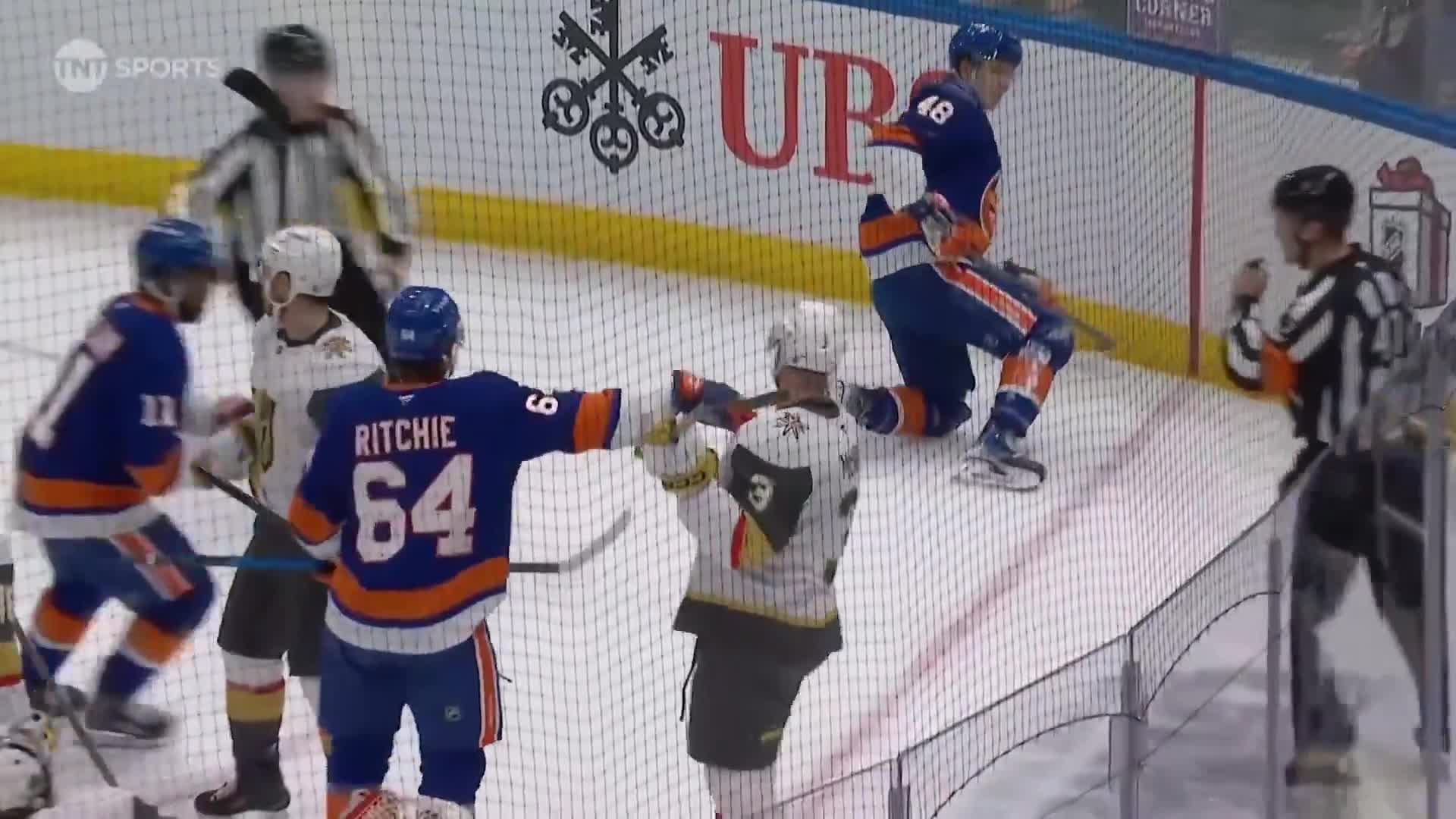 Duclair wanted all the smoke after Brayden McNabb laid a heavy hit on Matthew Schaefer
