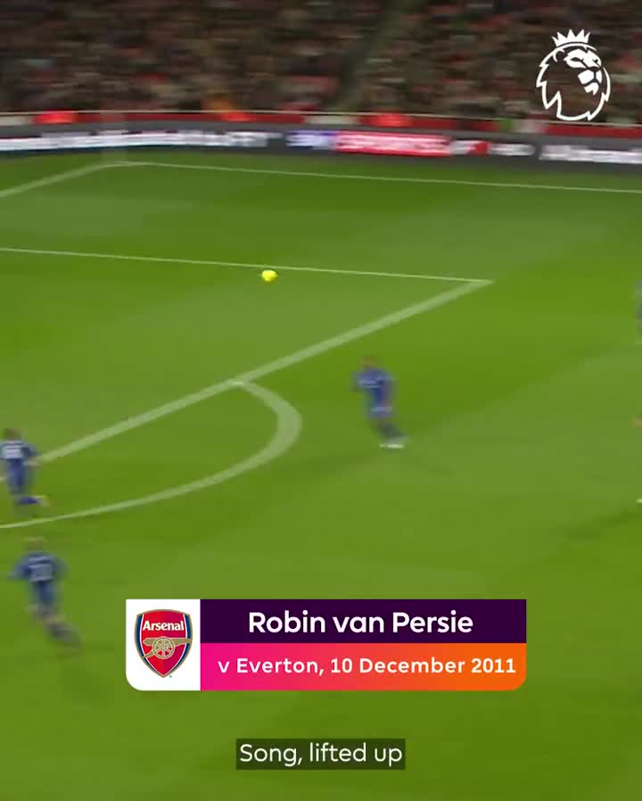 14 years ago today, Robin van Persie's class volley for Arsenal