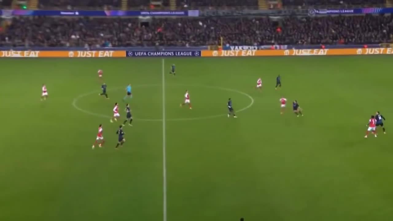 Gabriel Jesus cameo vs Club Brugge