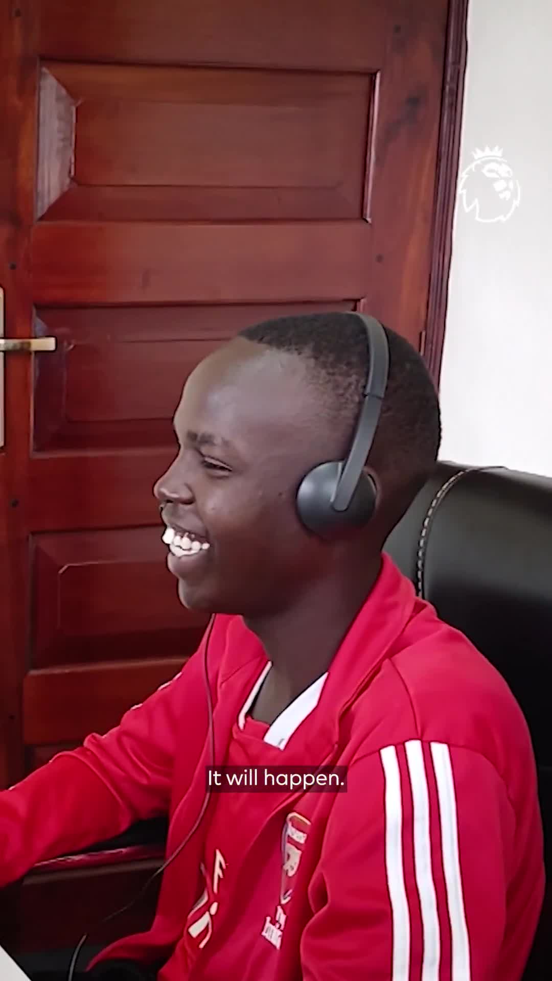 Enjoy this heartwarming interview with Mwanje Ethan Nathan, a 14-year-old @Arsenal