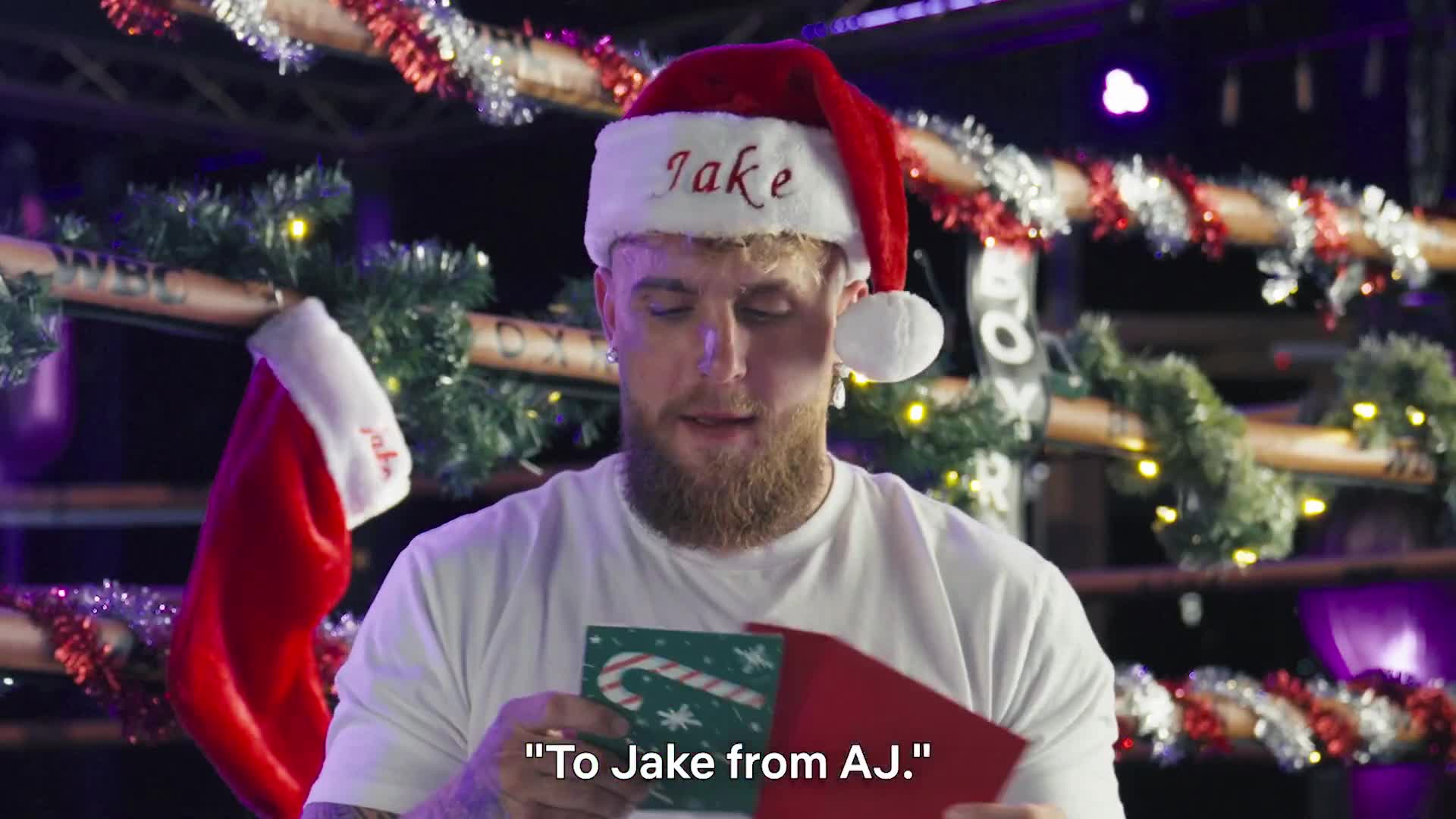 Anthony Joshua to Jake Paul