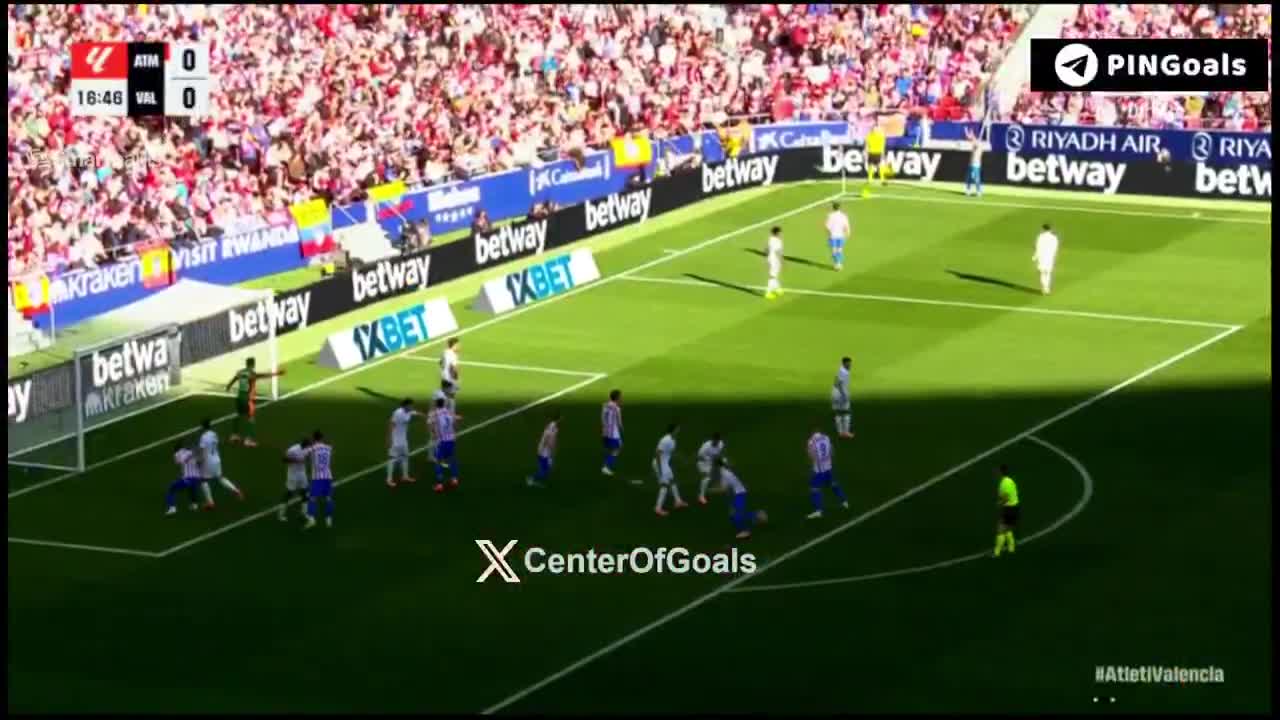 Atletico Madrid 1 - 0 Valencia - Koke 17;