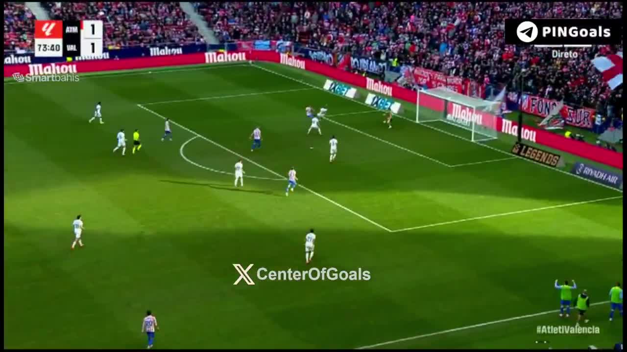 Atlético Madrid 2-1 Valencia