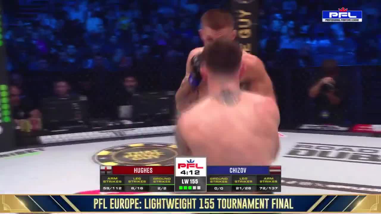 PFL on X LIGHTS OUT Aleksandr Chizov turns off the lights with a