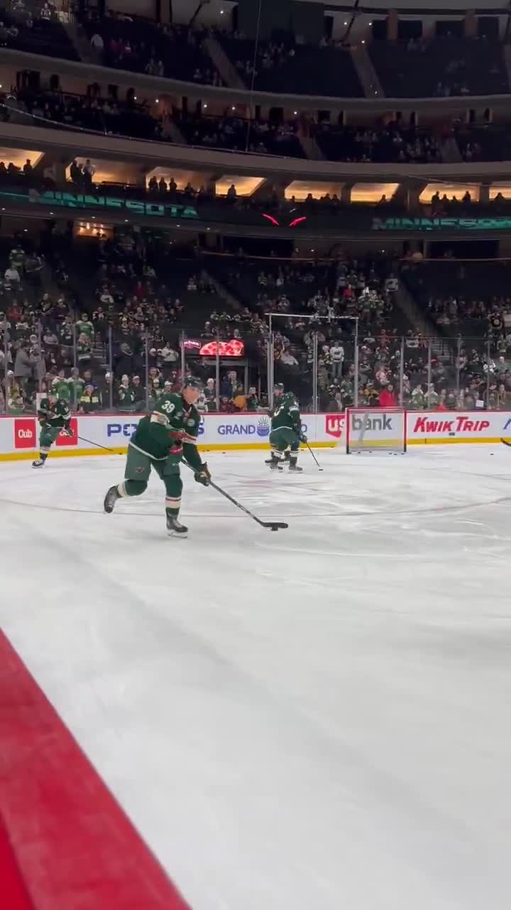 First look at Quinn Hughes in a Wild jersey ahead of his debut