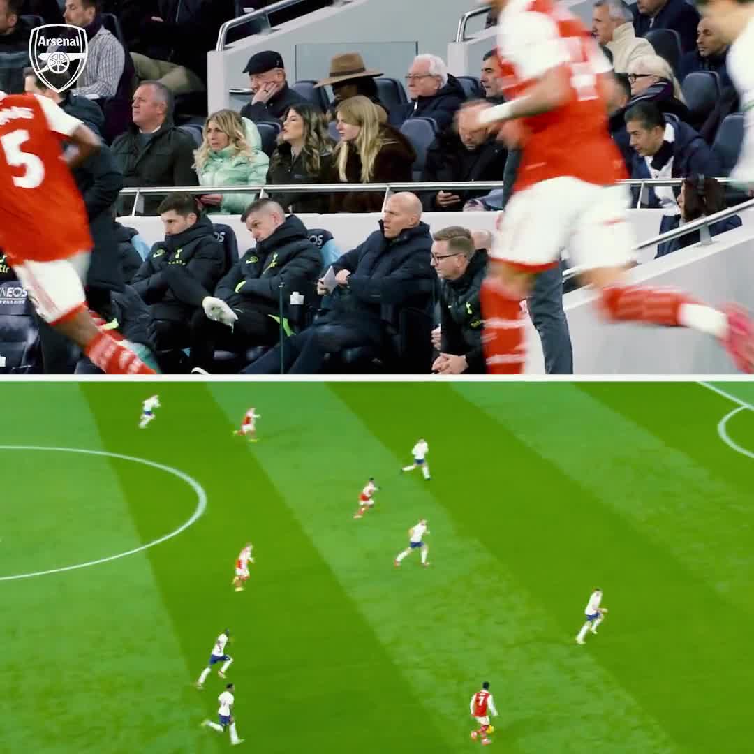 Arteta’s reaction to Martin Ødegaard’s wonder strike against Spurs