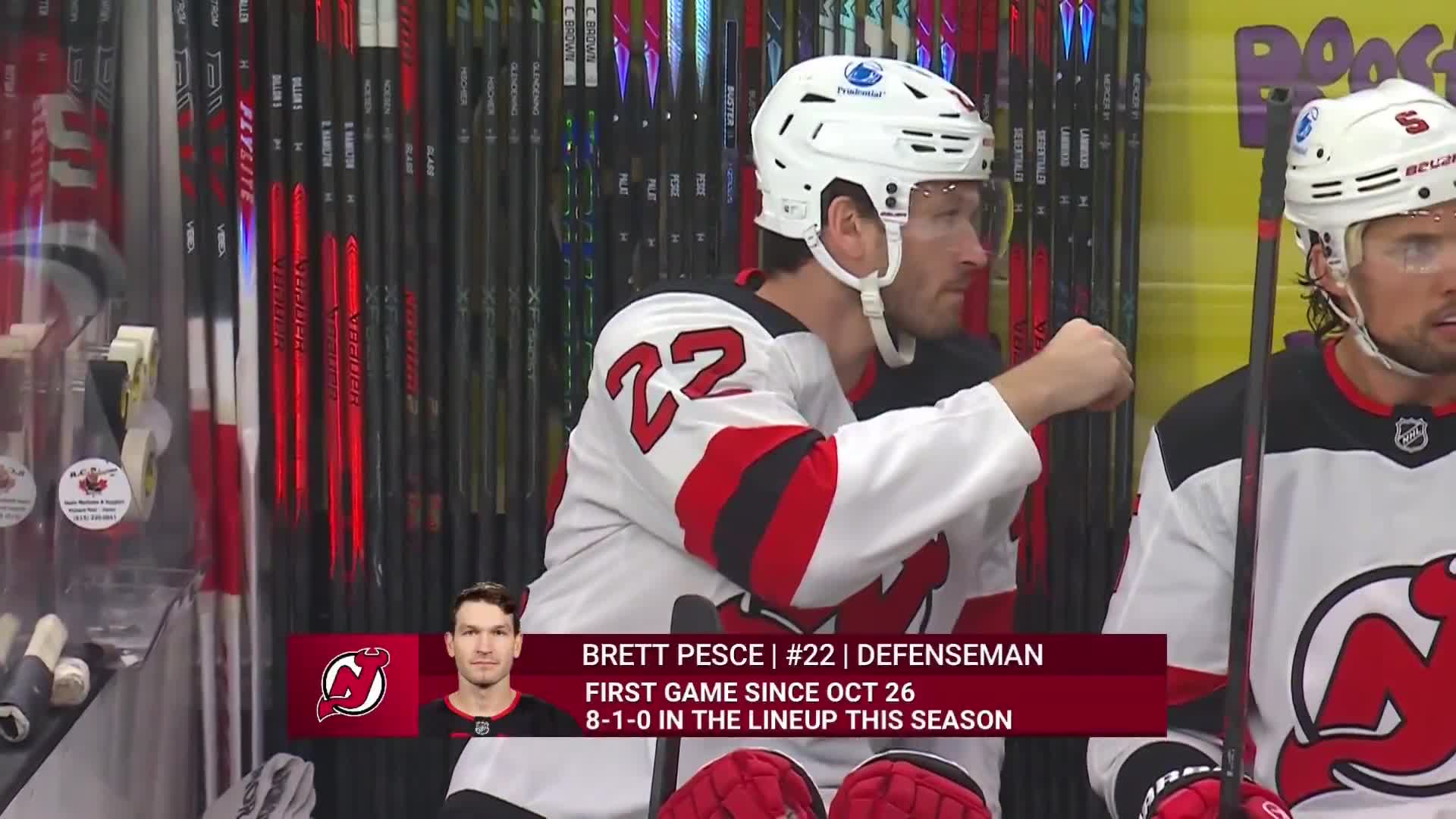 Those smelling salts were HITTING for Brett Pesce and Brenden Dillon