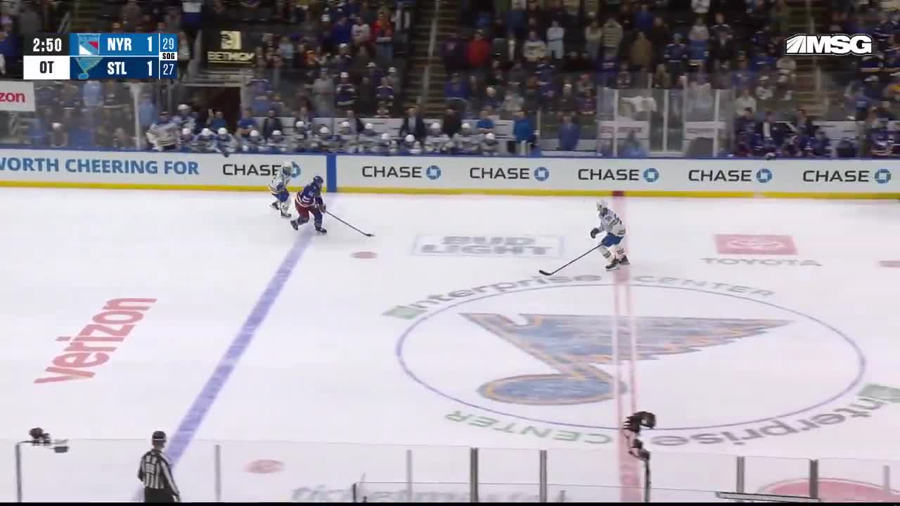 MILLER WITH ANOTHER OT GOAL FOR THE RANGERS