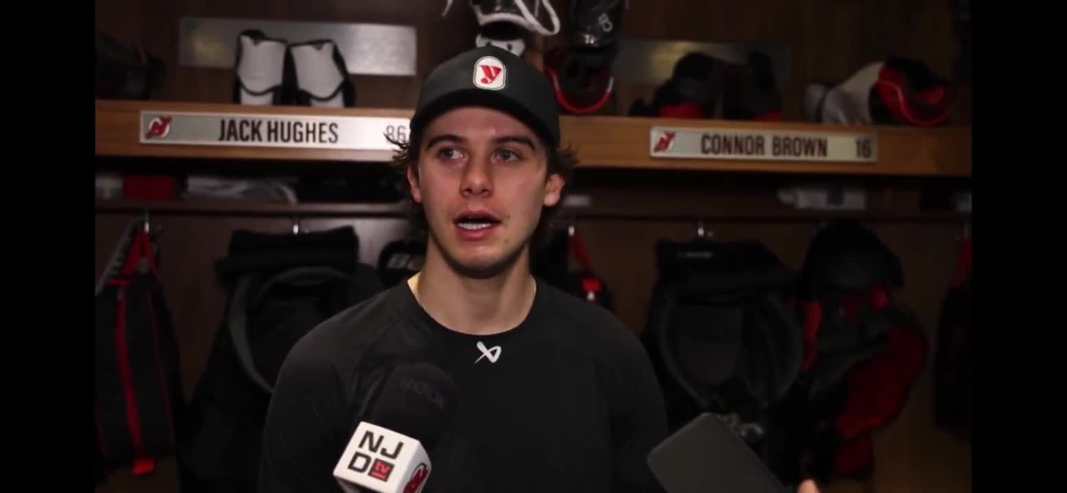 Jack Hughes shares thoughts on brother Quinn's trade and disappointment about it not being to New Jersey