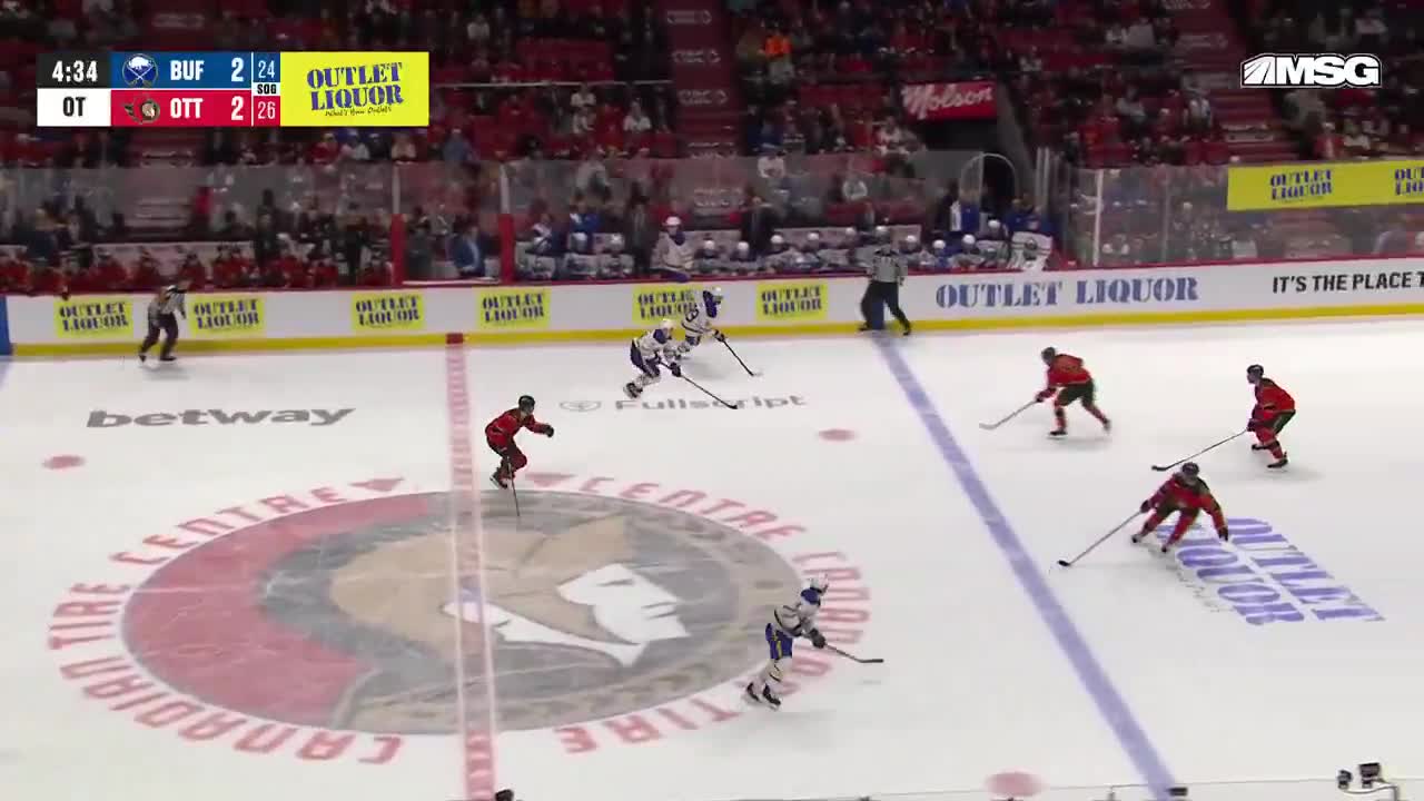 BYRAM WINS IT IN OT AND THE SABRES HAVE WON 7 STRAIGHT