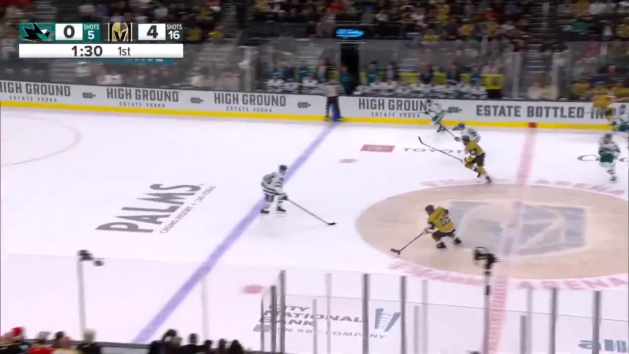Vegas has put up FIVE GOALS in the first period