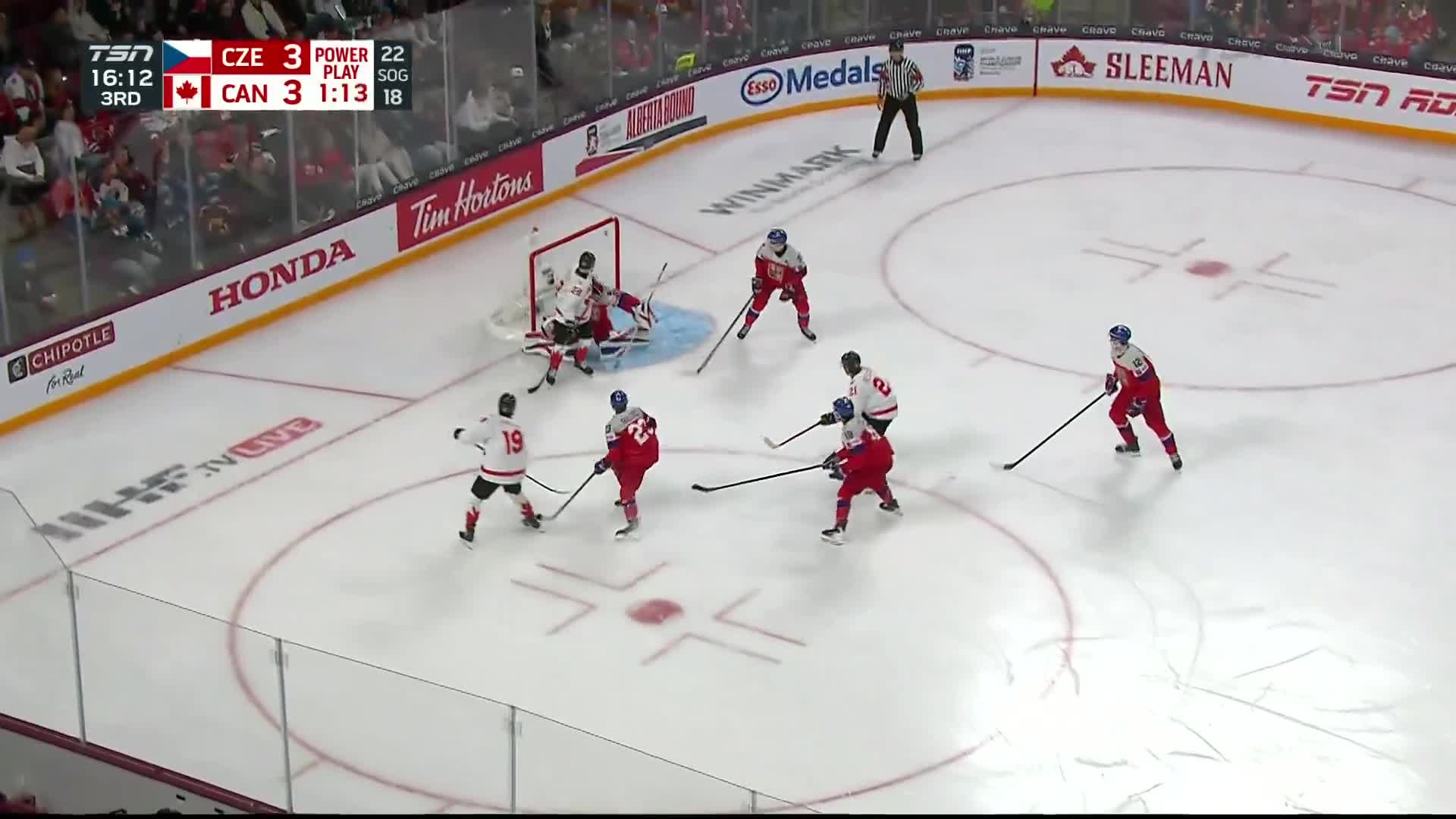 Parekh with another to give Canada the lead