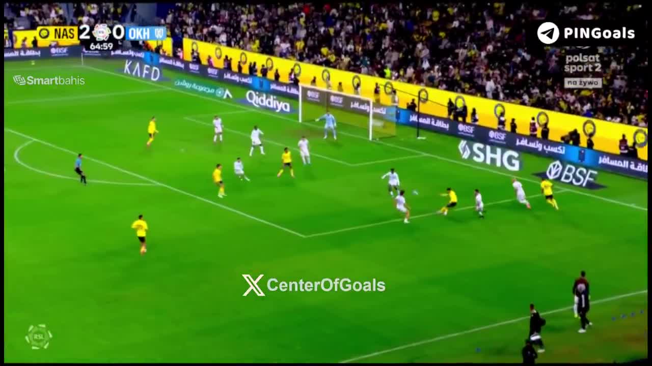 Al Nassr [3] - 0 Al Okhdood - Cristiano Ronaldo 65'