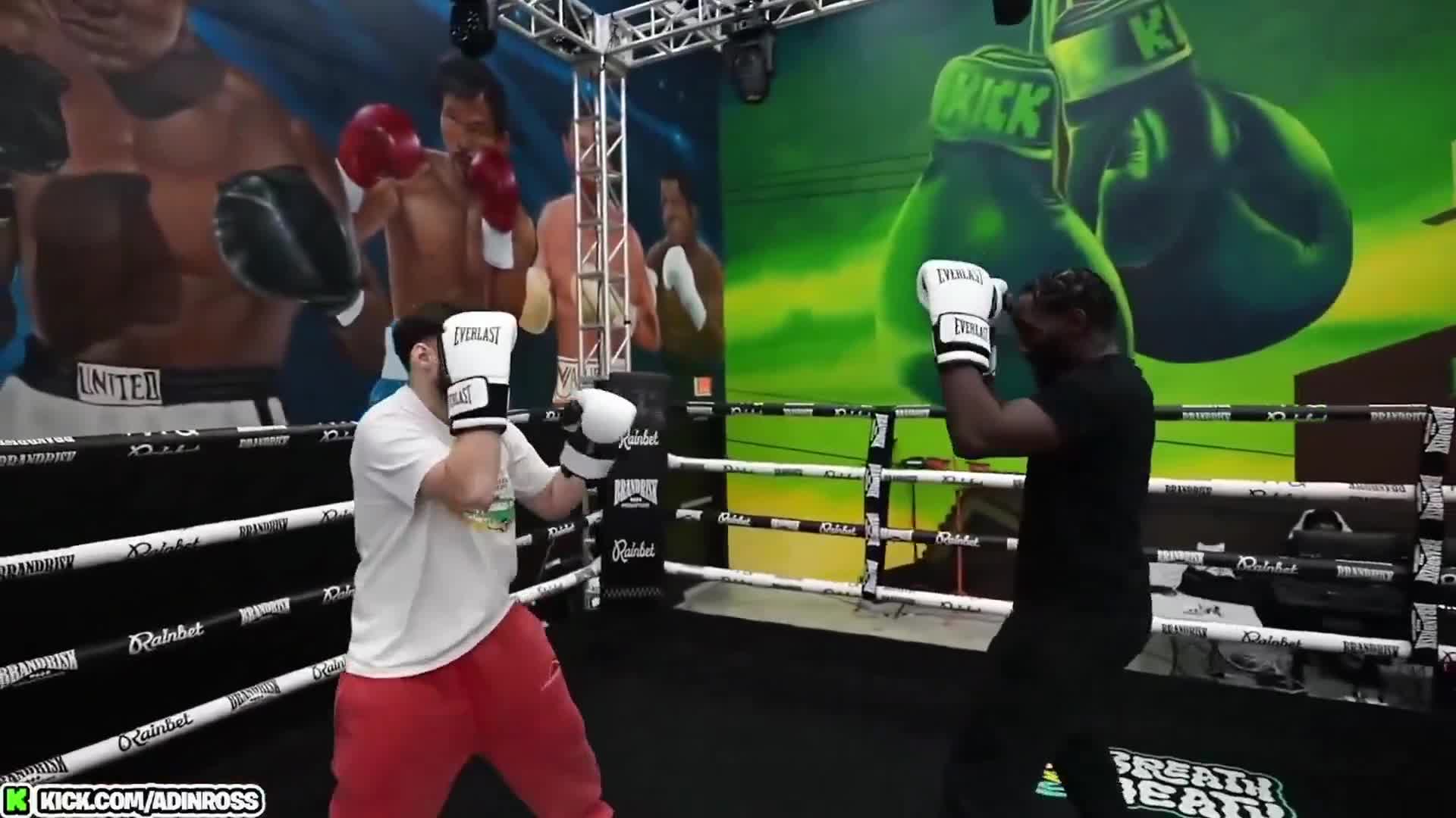 Terence Crawford had Adin Ross BEGGING for help in the ring