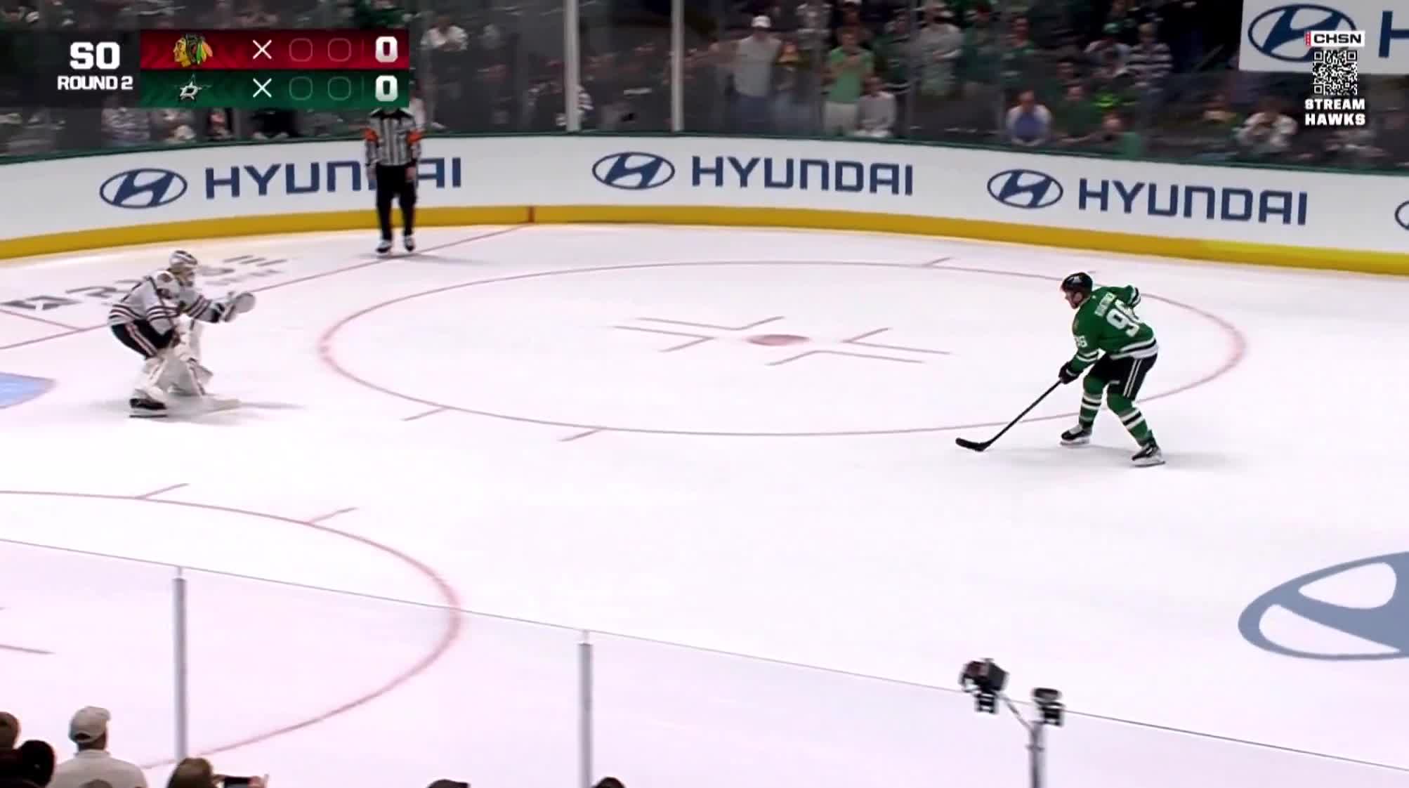 The Stars go down in the shootout and Mikko Rantanen was no help with his attempt