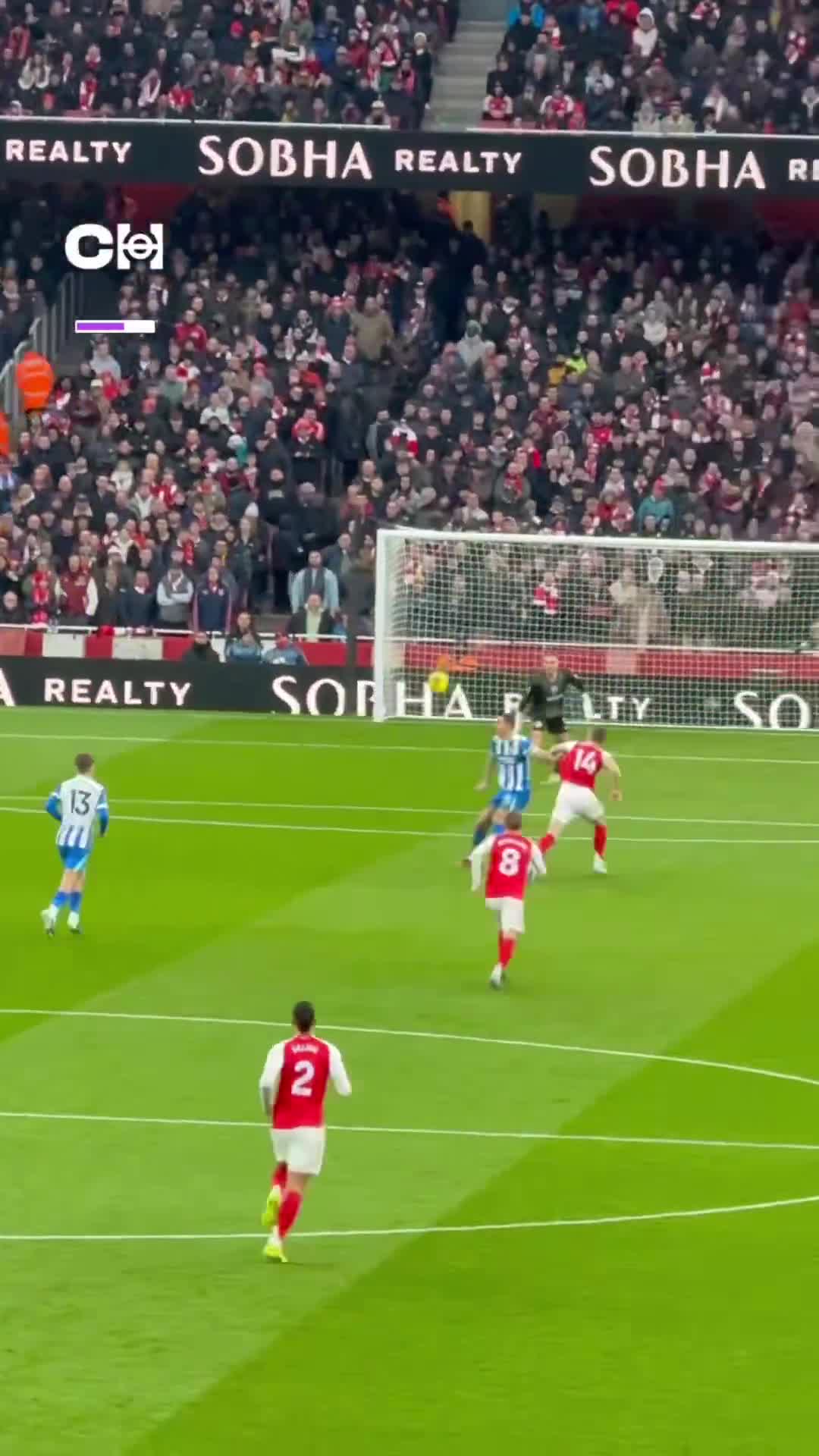 Crazy pass from Trossard though