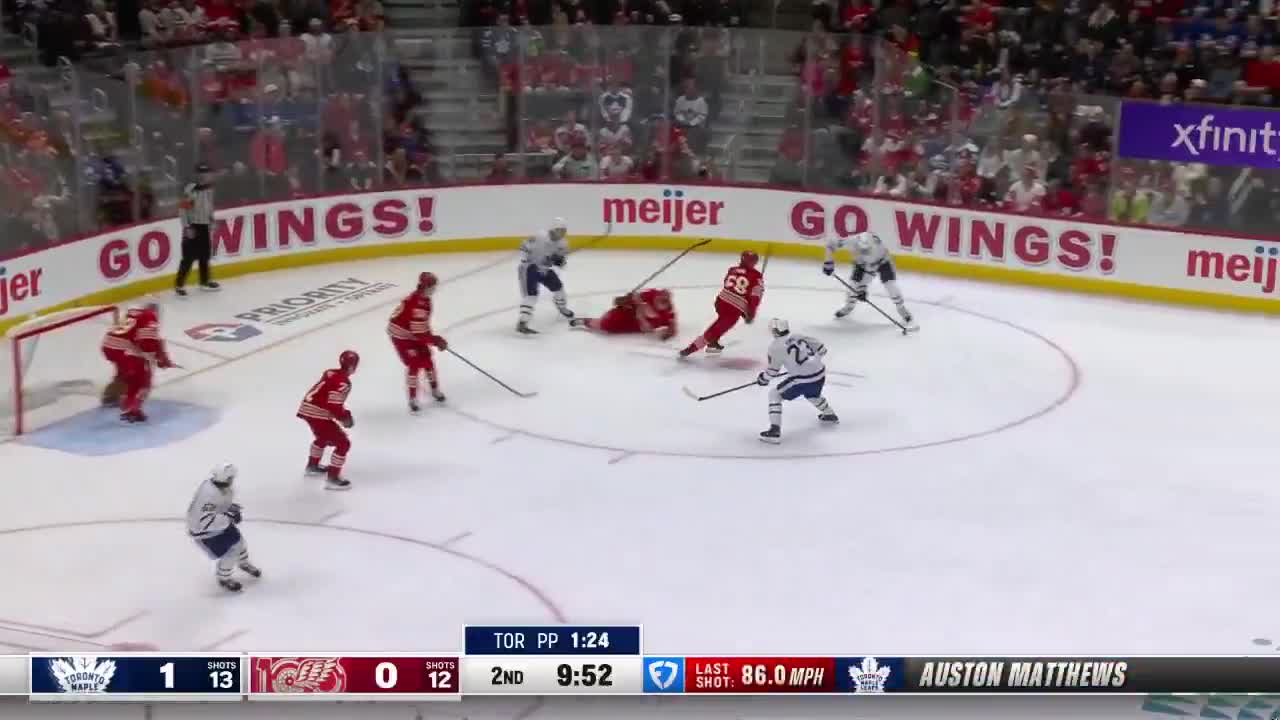 Edvinsson gets hurt on a blocked shot and then BLOCKS ANOTHER SHOT WHILE DOWN WITH HIS STICK