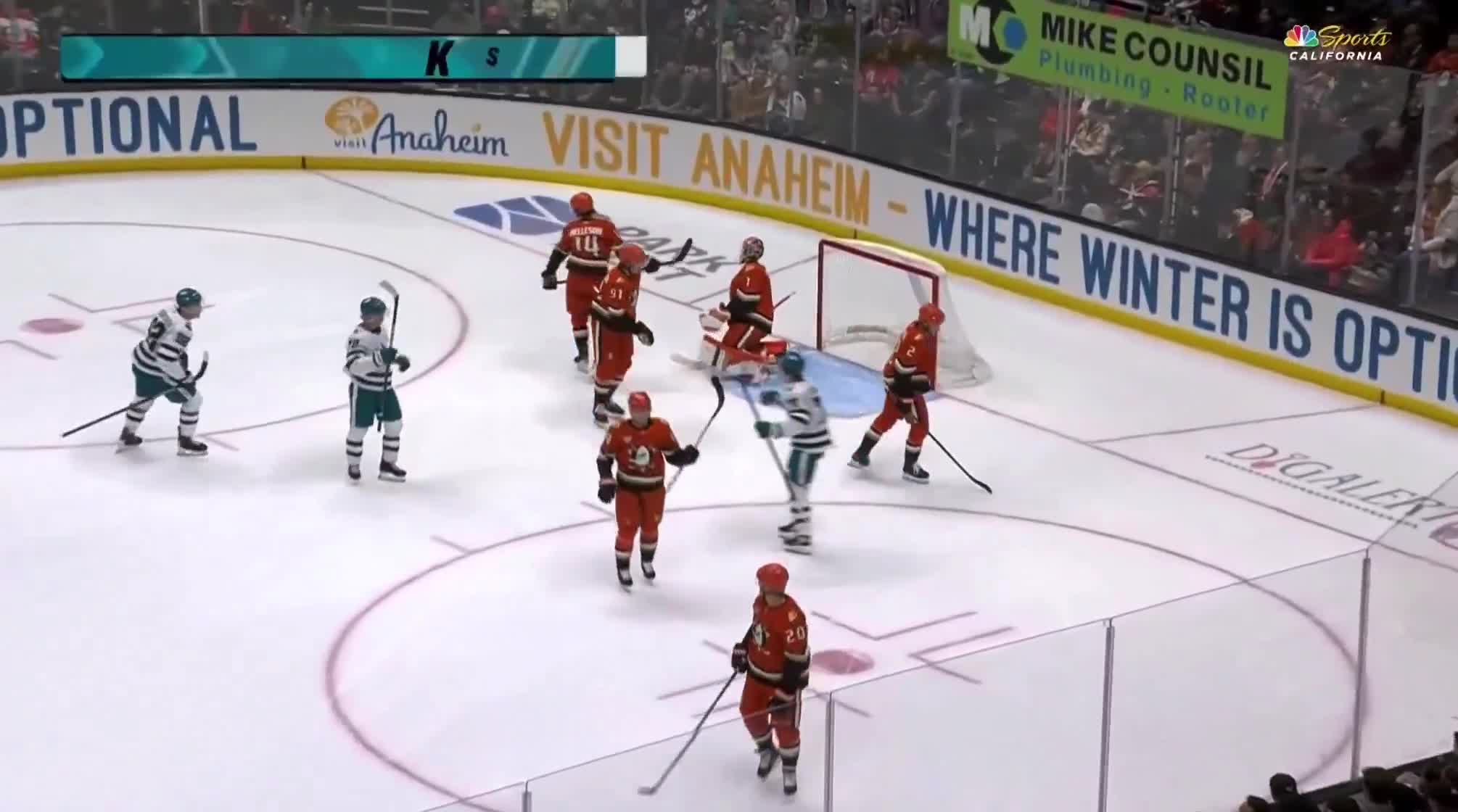 Macklin Celebrini has his 60TH POINT OF THE SEASON in 39GP with this sweet feed to William Eklund