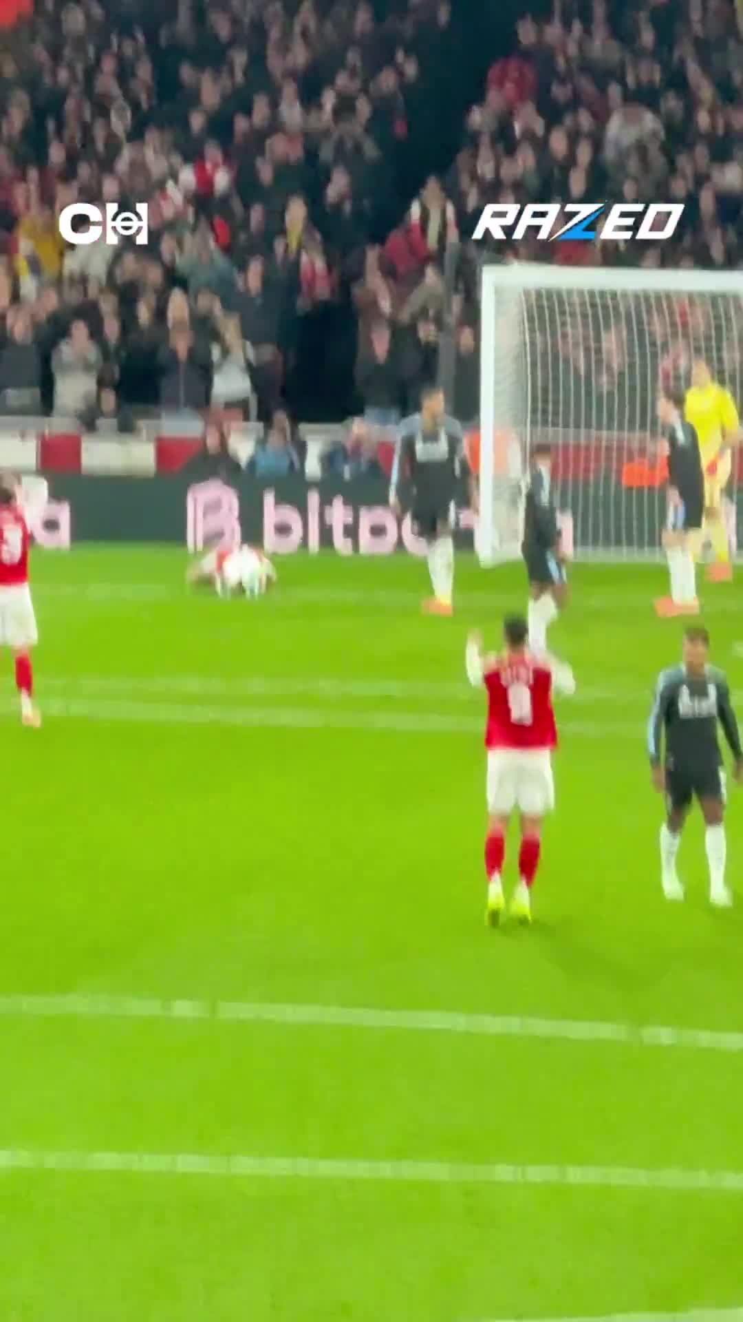Great movement from Gyokeres to find the space and was unlucky to not find the net in this situation