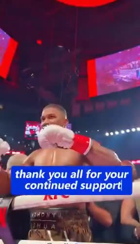Anthony Jushua finally decided to retire from Boxing due to th3 recent acc¡d£nt that happened and took two of his best friends at the spot