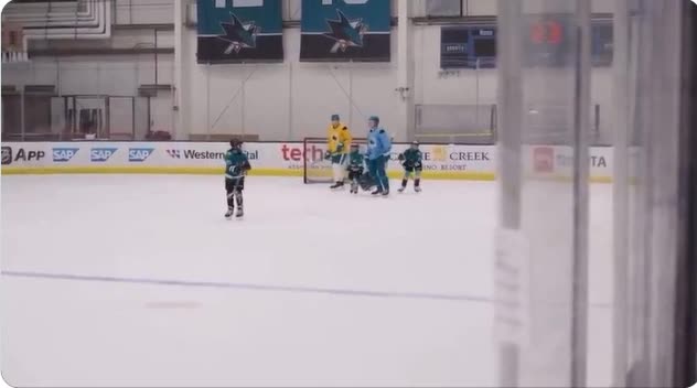 Luke saying he can’t carry all the pucks and Mack going