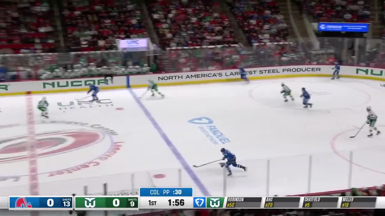 is an all time call on this Aho shorthanded goal