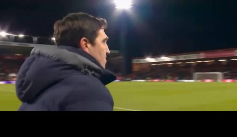 arteta was busy calming heinze down after the ref's whistle but iraola was looking for him and went to shake hands