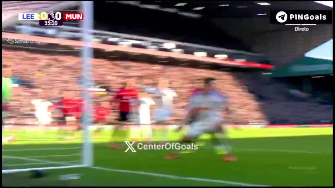 CALVERT LEWINS HEADER HITS THE POST