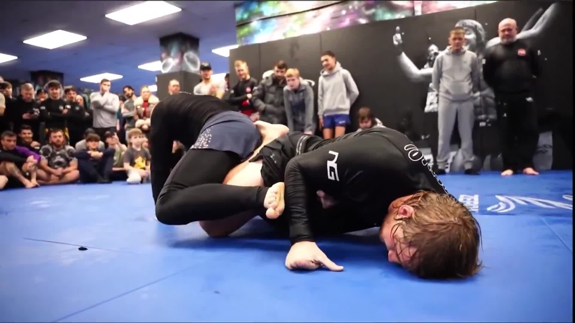 Paddy Pimblett got submitted at a “King of the Mat” grappling tournament held at his gym in Liverpool