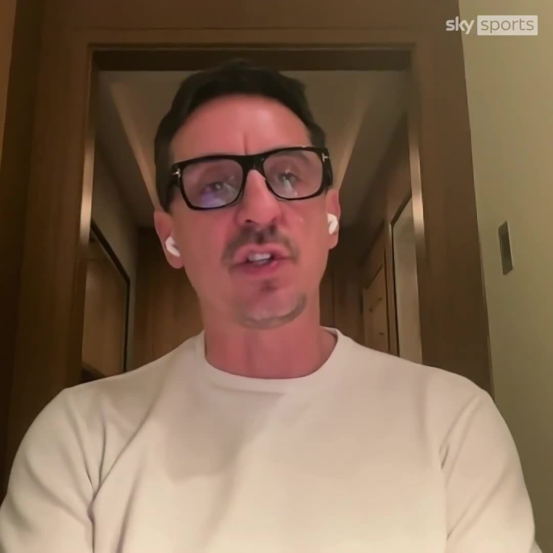 Gary Neville reacts to the news of Ruben Amorim being sacked by Manchester United
