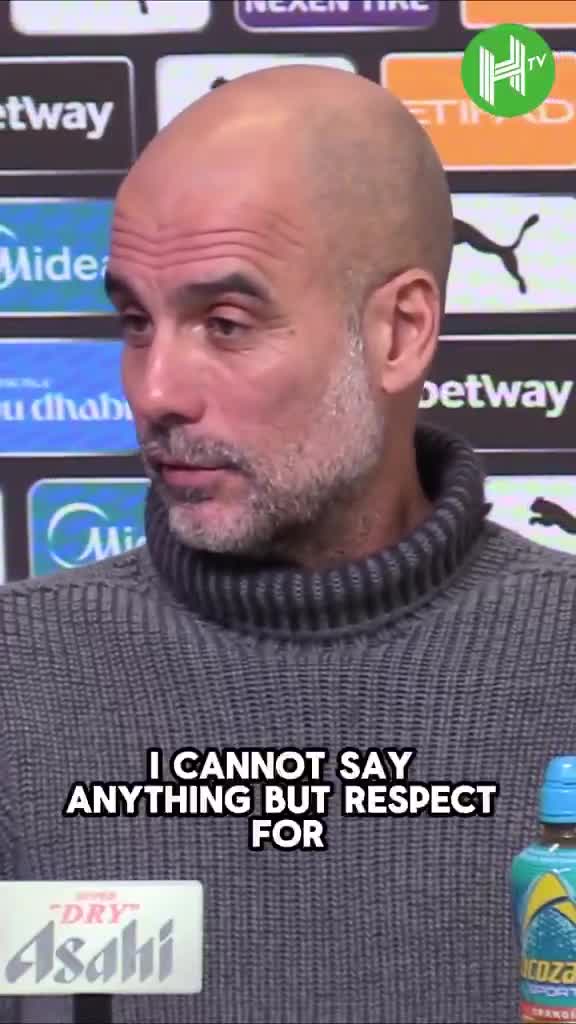 Pep Guardiola compares Man Utd to Arsenal