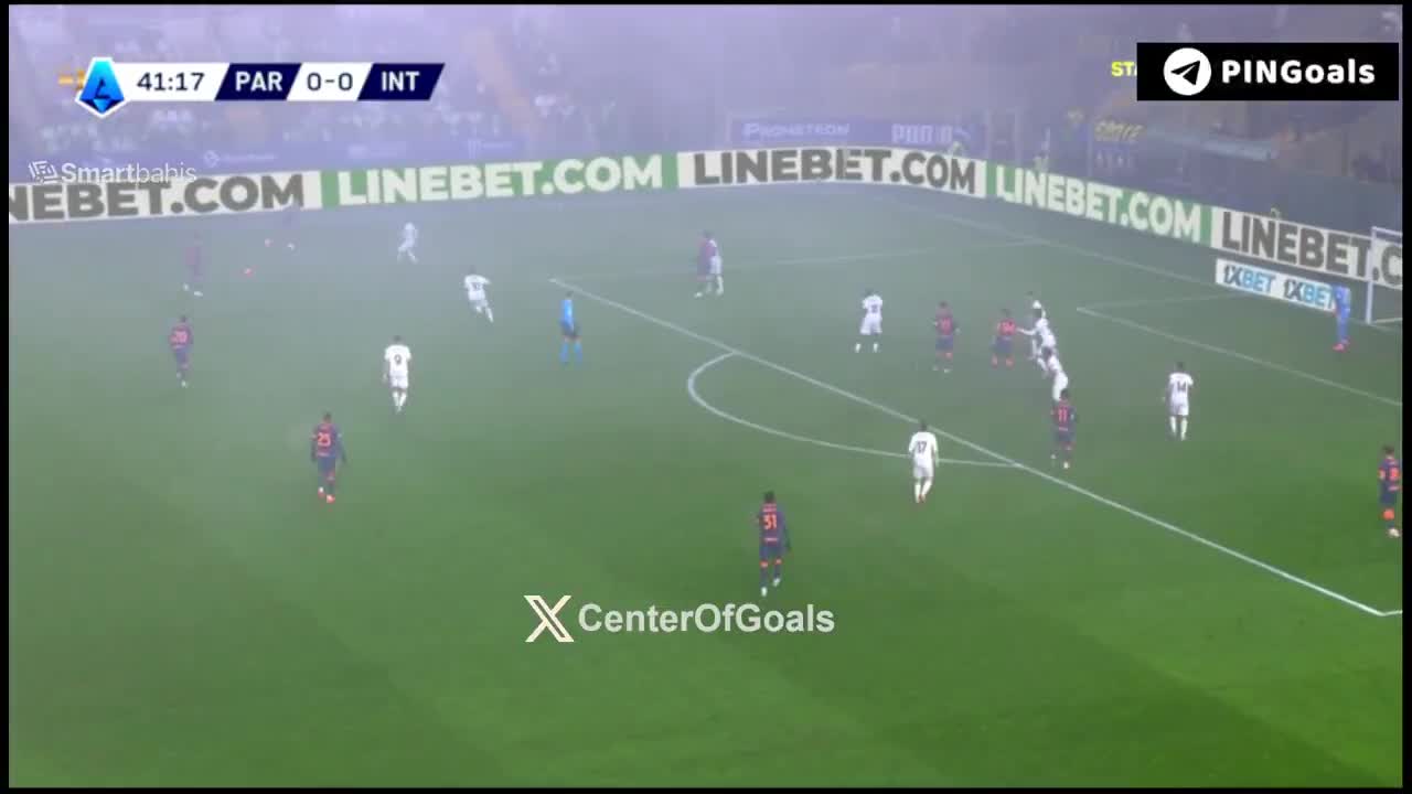 Parma 0 - 1 Inter Milan - Federico Dimarco 42'