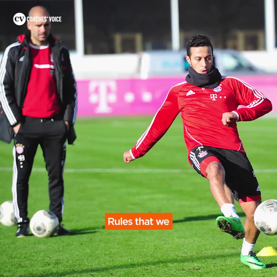 Thiago Alcantara talks about the differences between Jürgen Klopp and Pep Guardiola.
