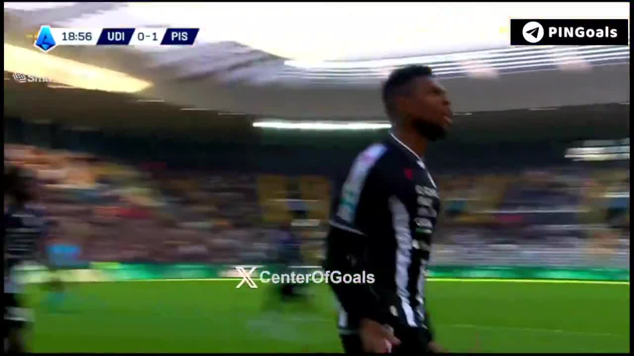 Christian Kabasele 19' Udinese 1-1 Pis...