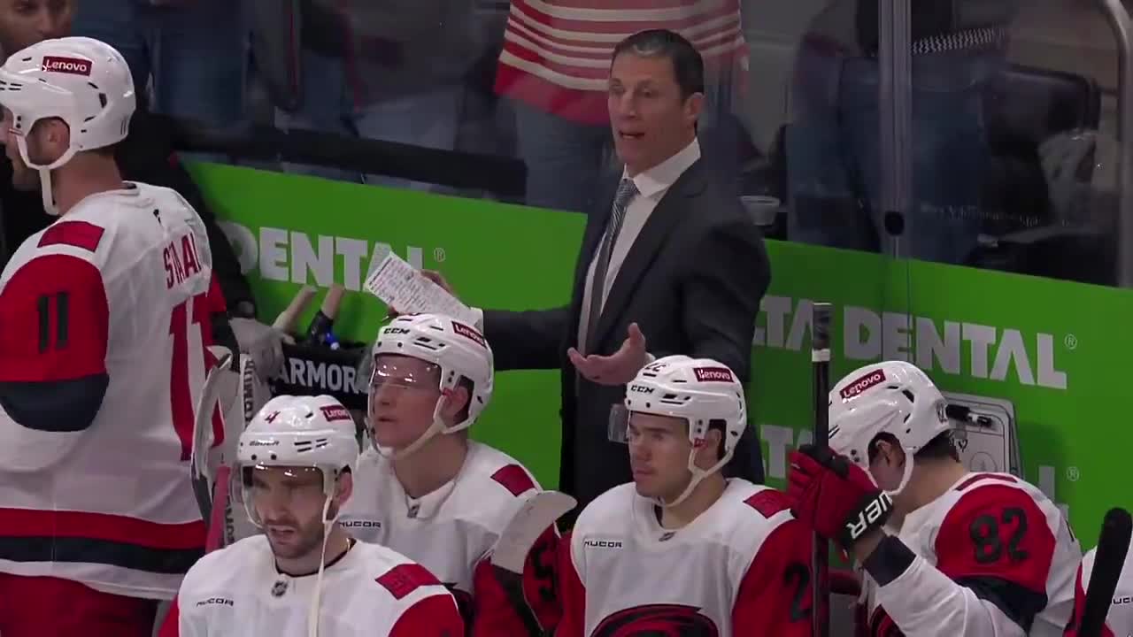 Rod BrindAmour was NOT happy with no cr...