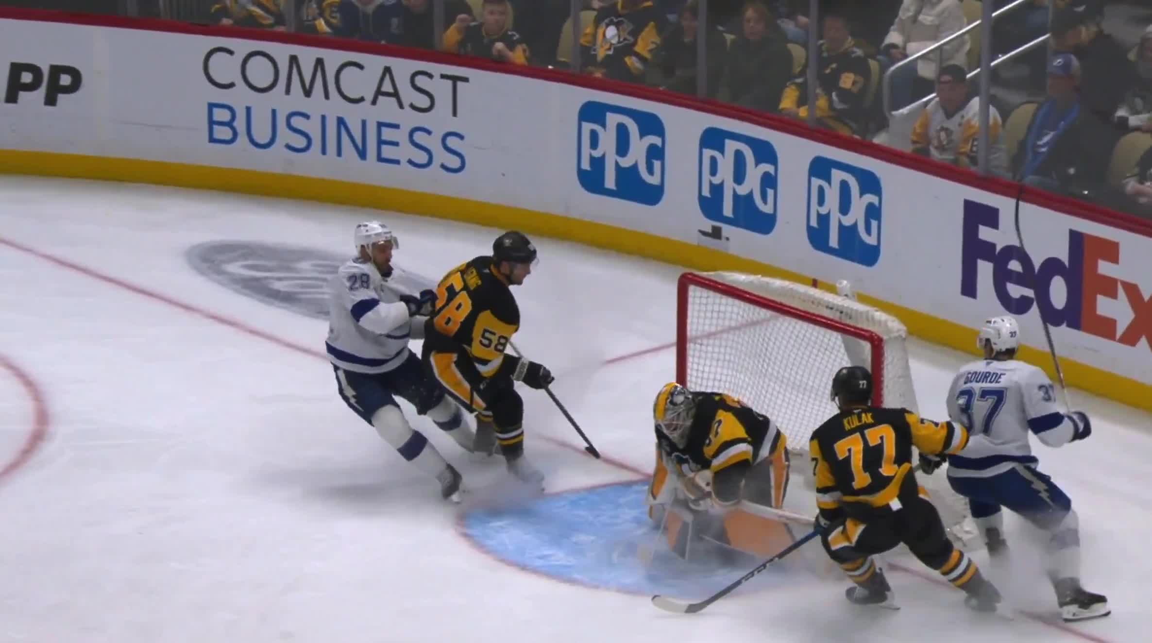 Arturs Silovs makes the save, THINKS he ...