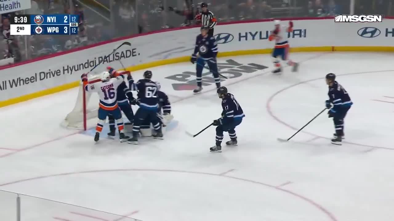 Islanders were down 3-0 with 13 minutes ...